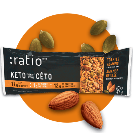 Ratio : Toasted Almond Crunchy Bar
